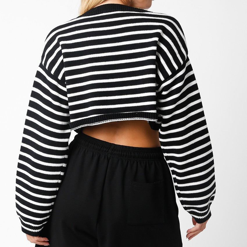 For the Weekend Cropped Sweater