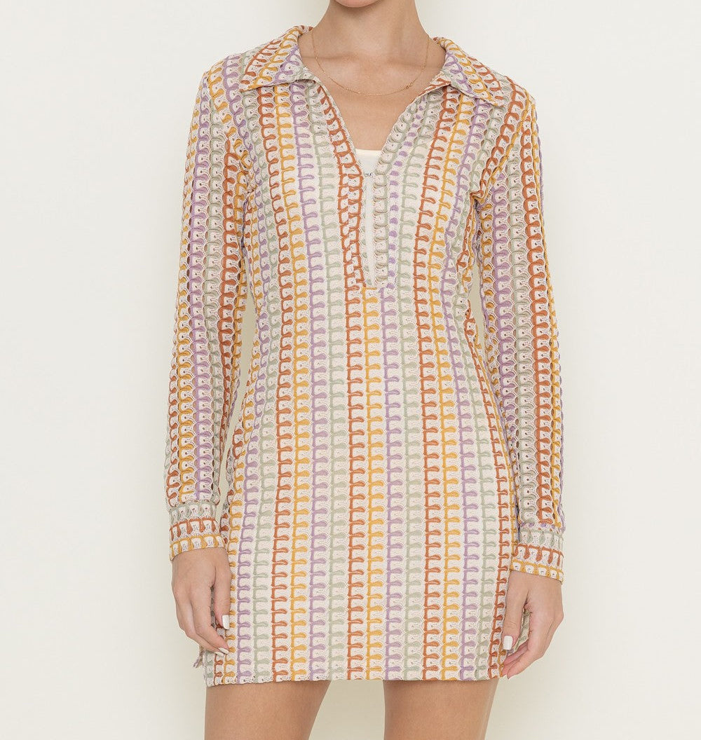 Retro Mini Dress