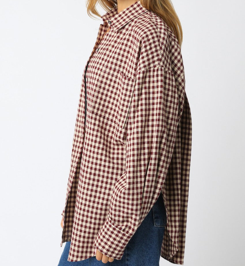 By the Fire Button Down