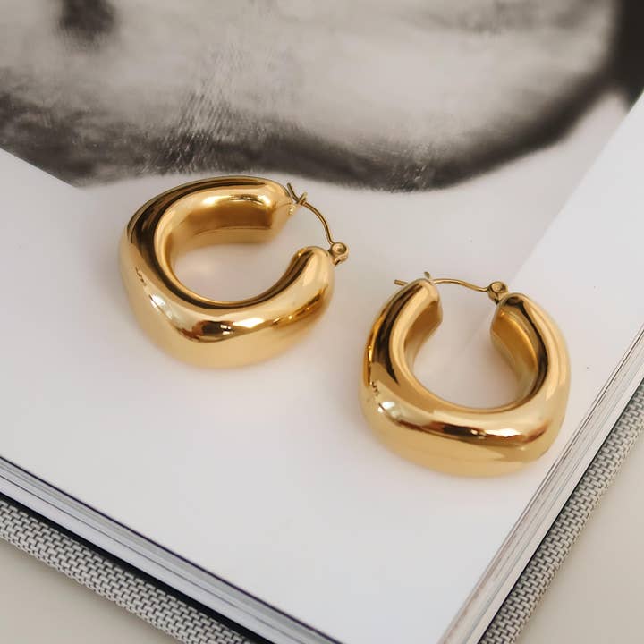 Hunter Earrings- Gold