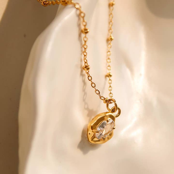Petite Cz Necklace