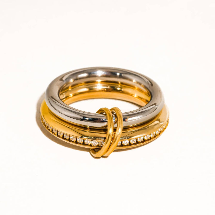 Sierra Stack CZ Ring