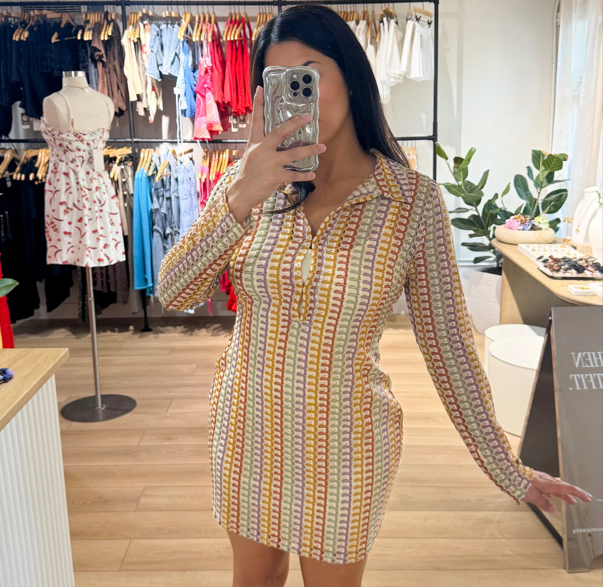 Retro Mini Dress