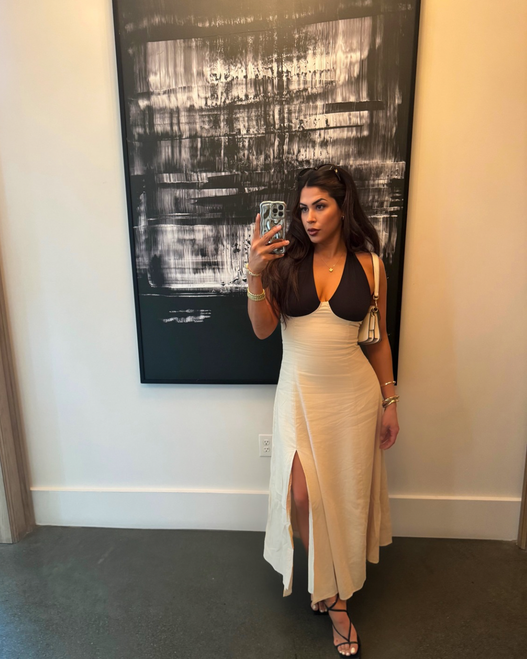 Poised Halter Dress