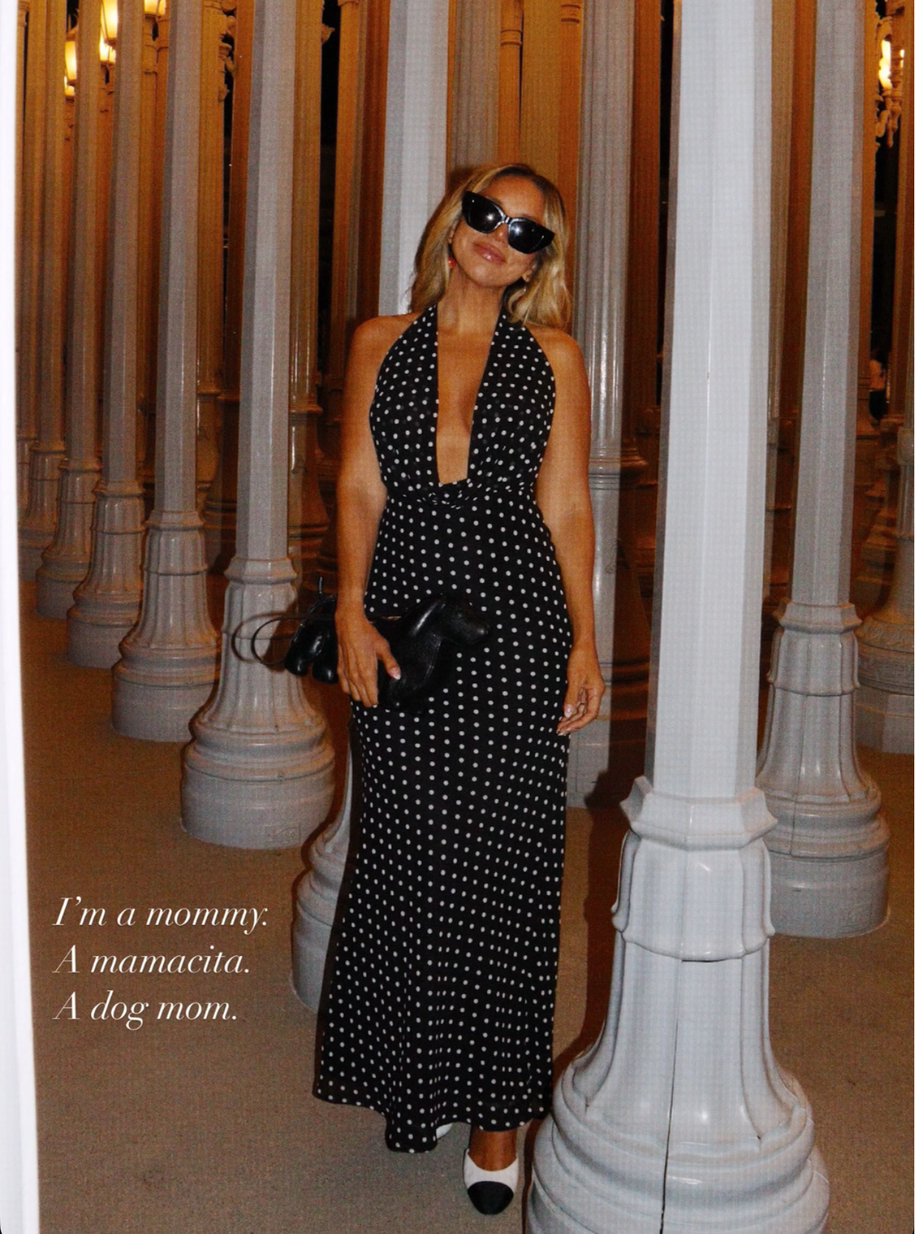 Lexie Maxi Dress- Polka