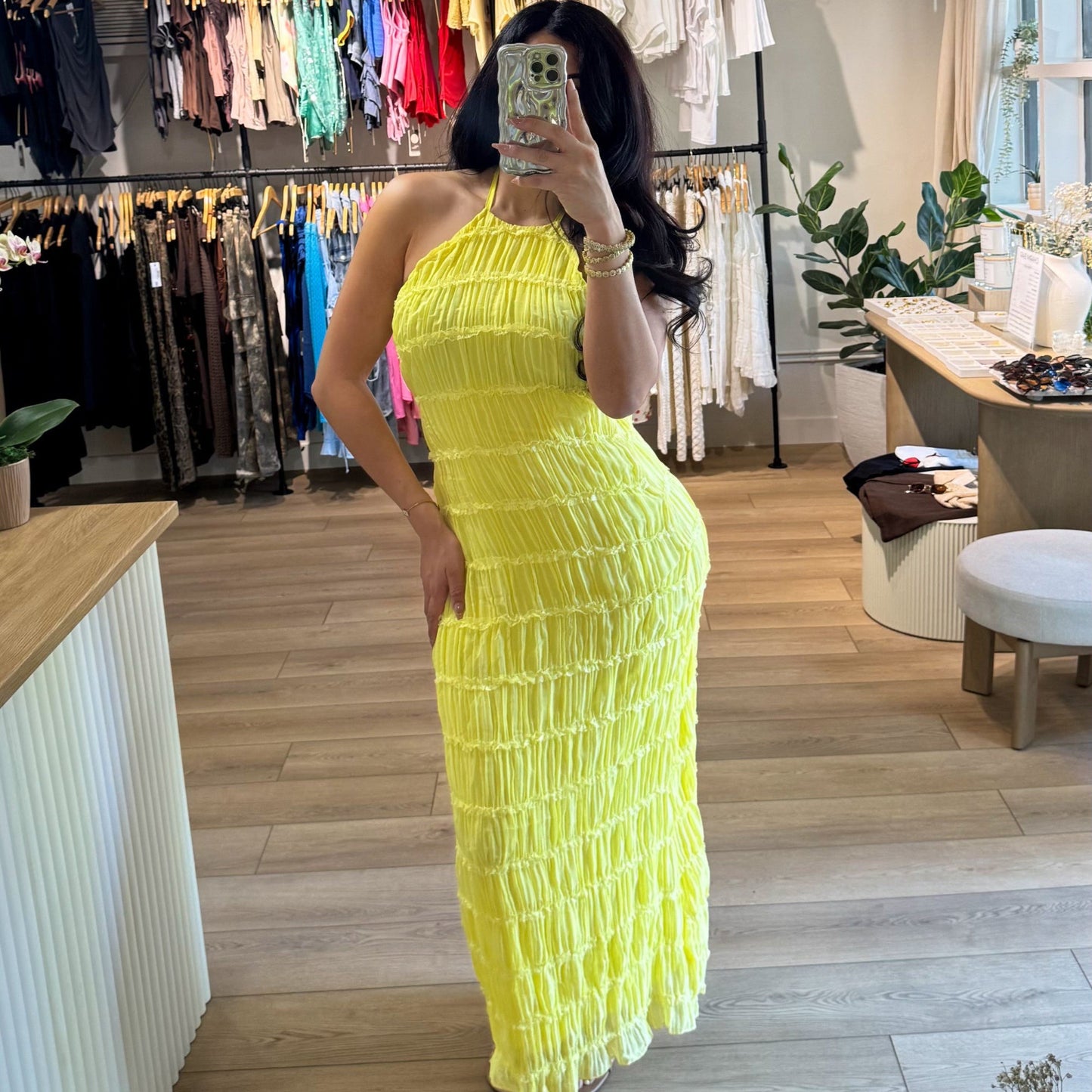 Lemontini Maxi Dress