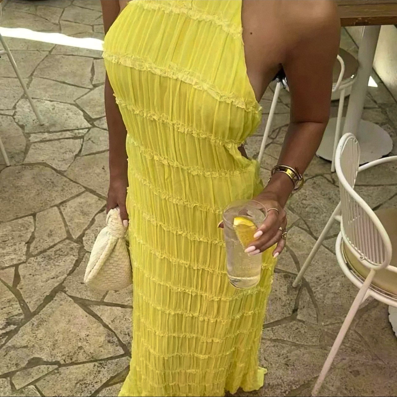 Lemontini Maxi Dress