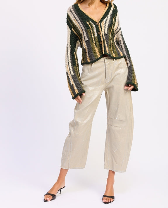 Cider Season Cardi- Olive