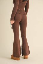 Cinnamon Foldover Pants