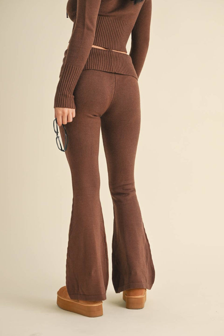 Cinnamon Foldover Pants