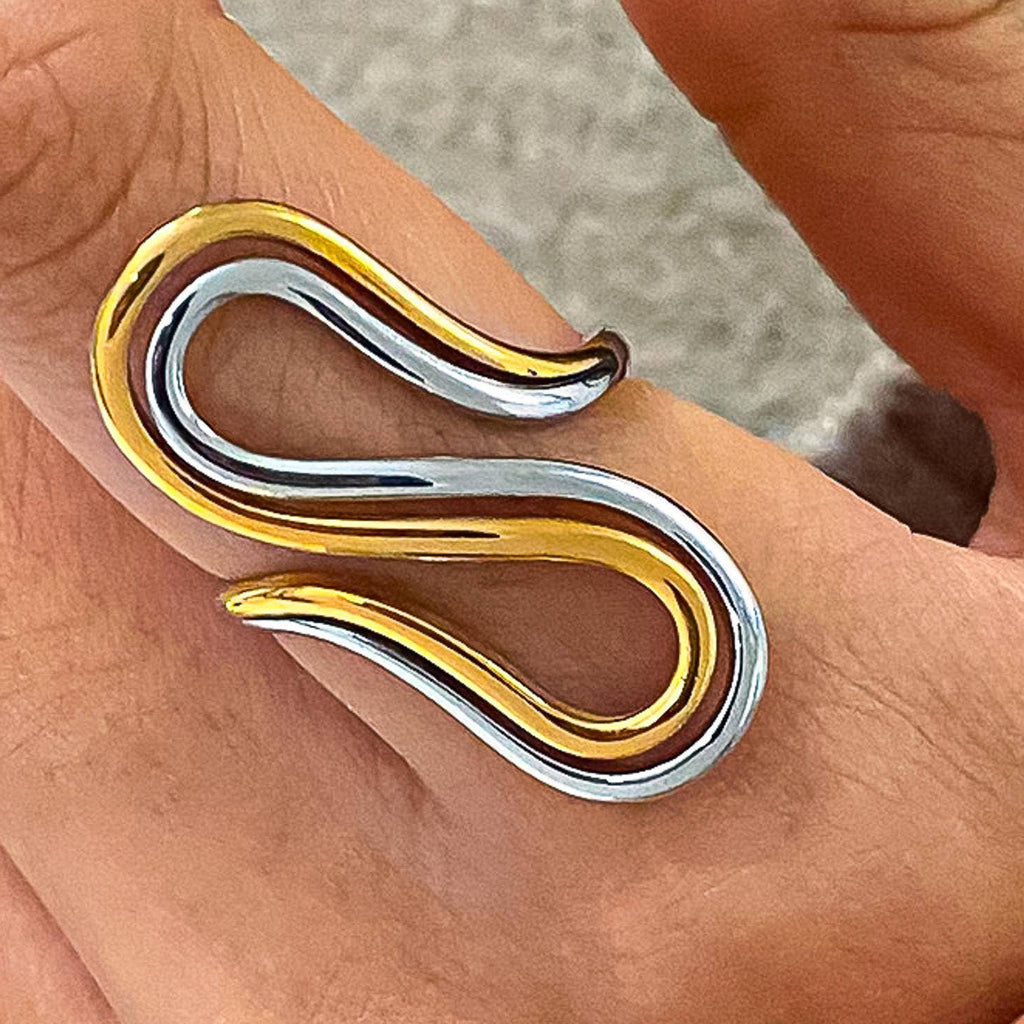 Gurvan Two Tone Ring