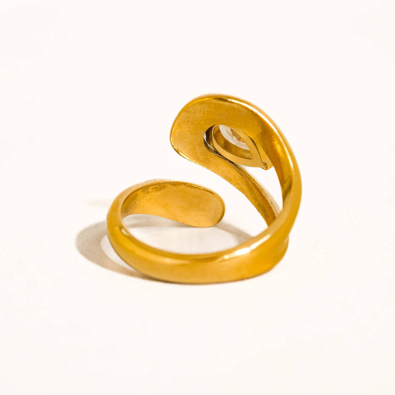 Ronnie Wrap CZ Ring
