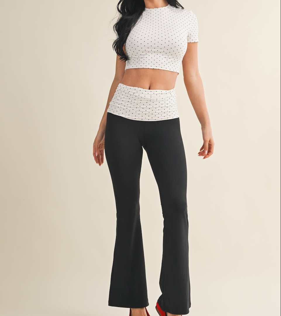 Aria Folded Pant Set