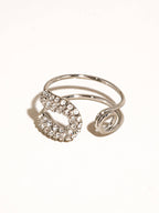 Dante Rhinestone Glam Ring