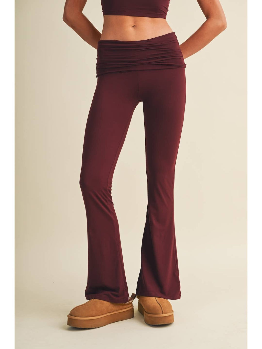 Deep Cherry Pant Set