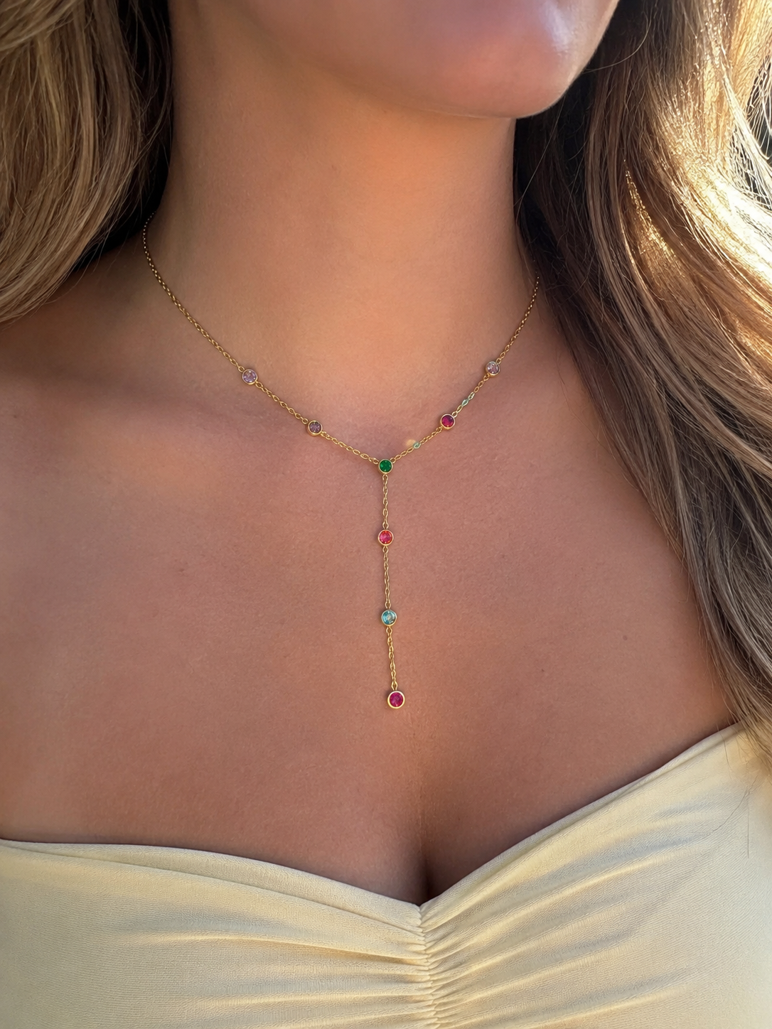 Chenôve Y Necklace