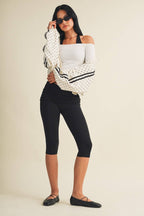 On The Go Off Shoulder Top