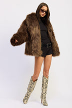 Iconic Faux Fur Coat