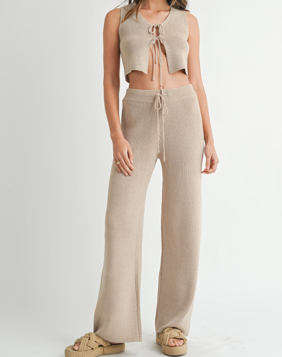 Mocha Knit Pants
