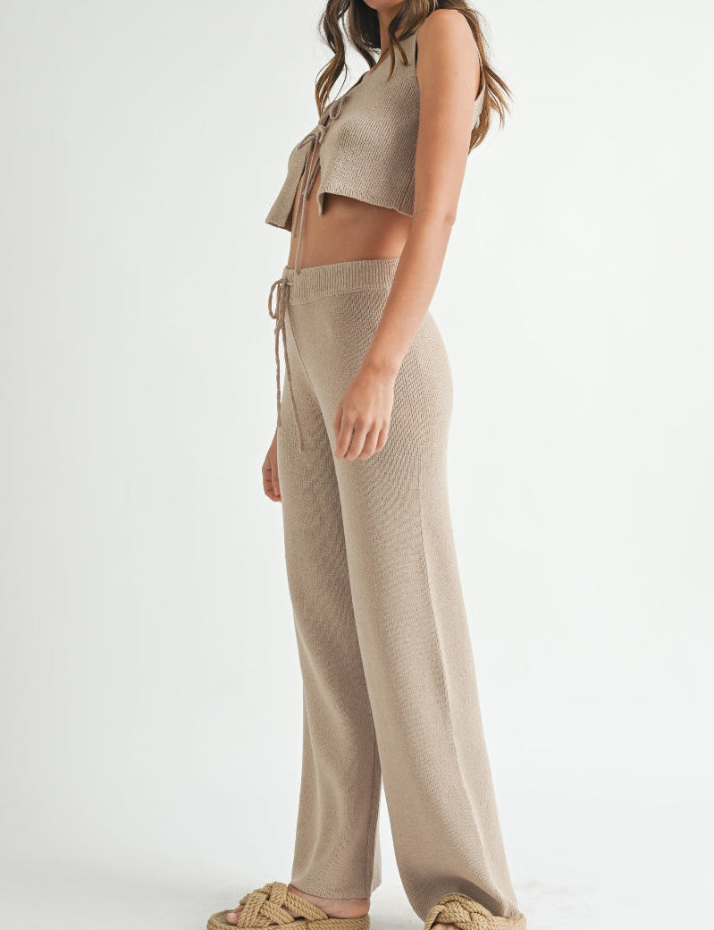 Mocha Knit Pants