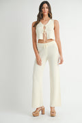 Cream Knit Pants