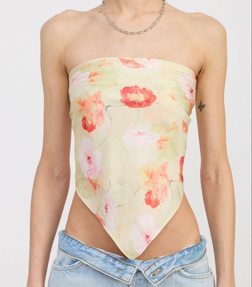 Fleur Scarf Top