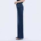 Dark Wash Wide Leg Denim Jeans
