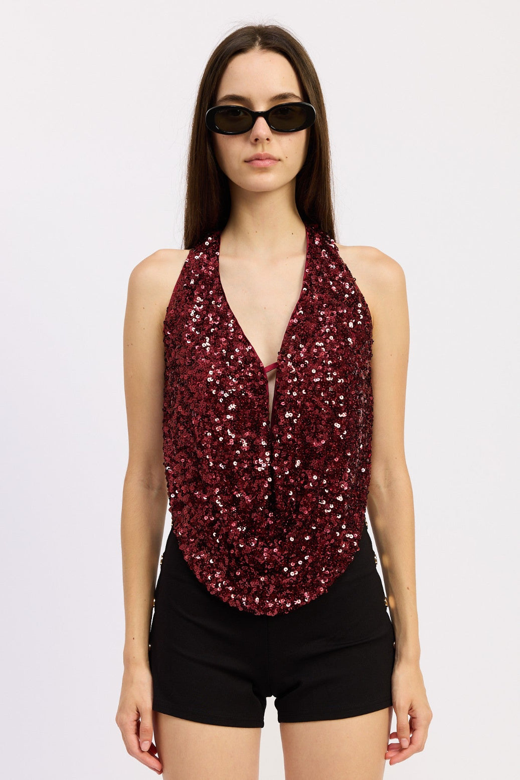 Under the Mistletoe Halter Top
