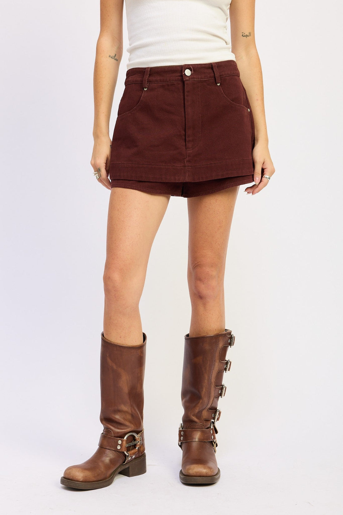 Merlot Muse Skort