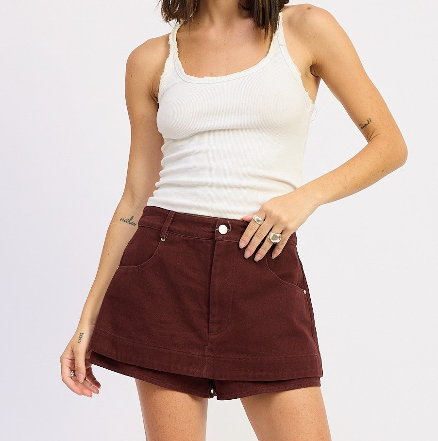 Merlot Muse Skort