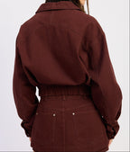 Merlot Muse Bomber Jacket