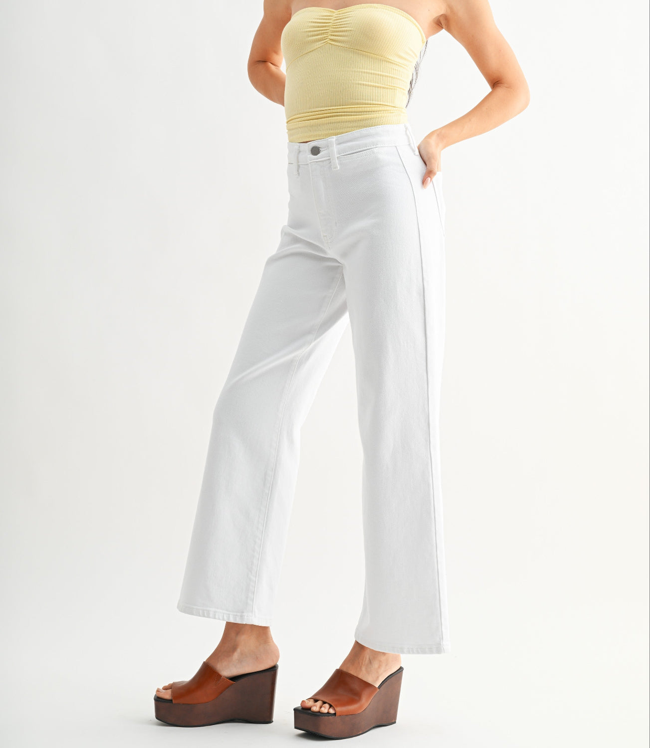 Yacht Club Wide Leg Jeans