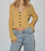 Nola Cardigan- Ivory