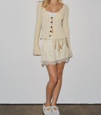 Nola Cardigan- Ivory