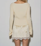 Nola Cardigan- Ivory