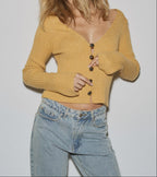 Nola Cardigan- Golden