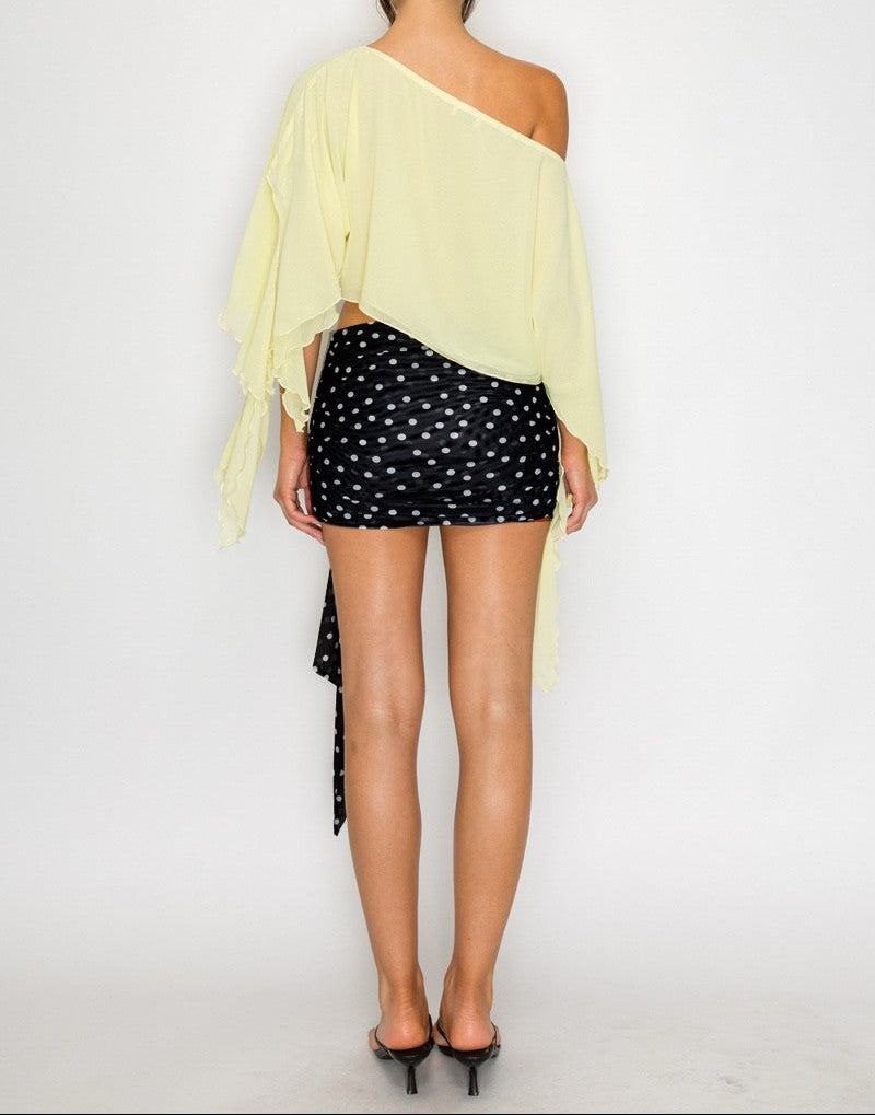 Sweet Escape Top- Yellow