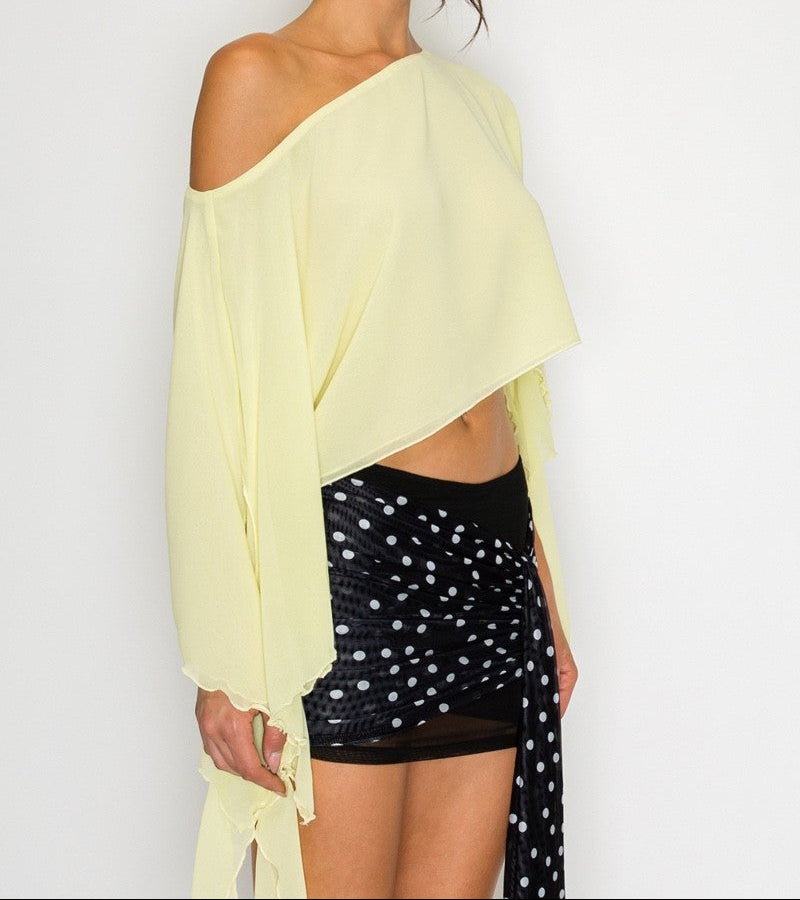 Sweet Escape Top- Yellow