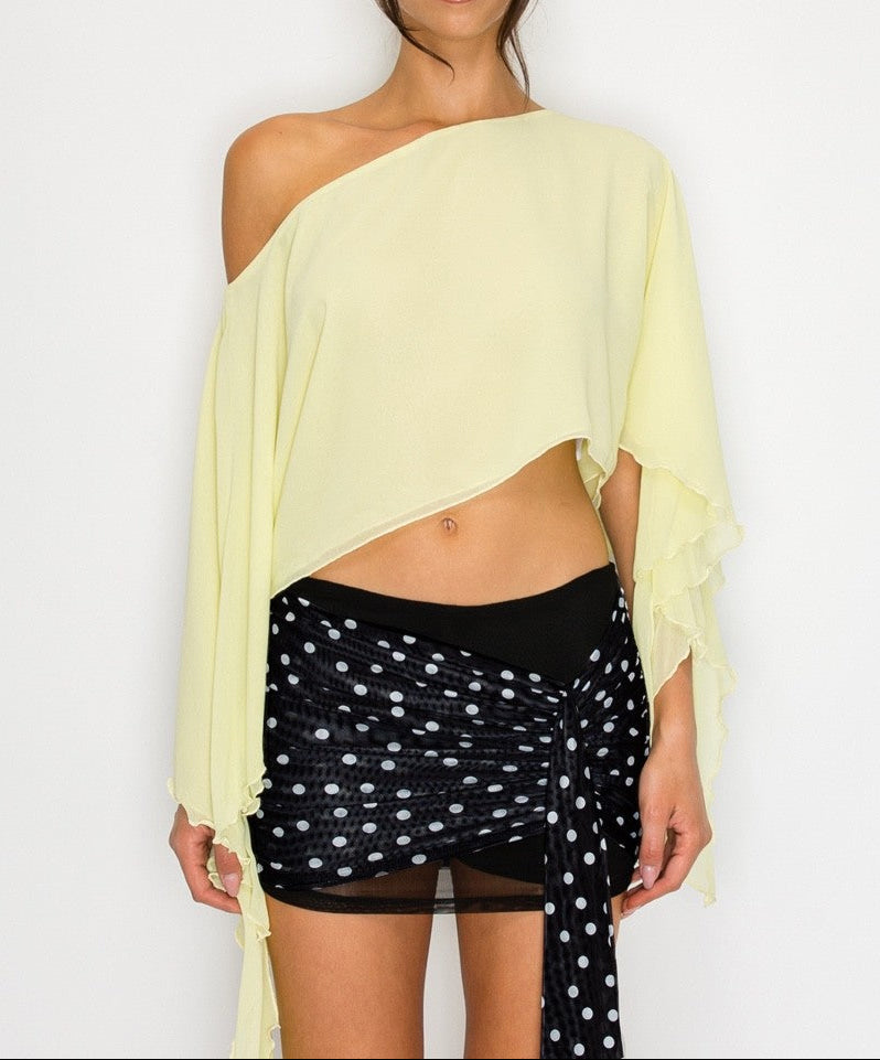 Sweet Escape Top- Yellow
