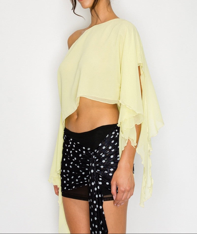 Sweet Escape Top- Yellow