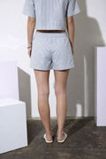 Clean Girl Shorts- Denim