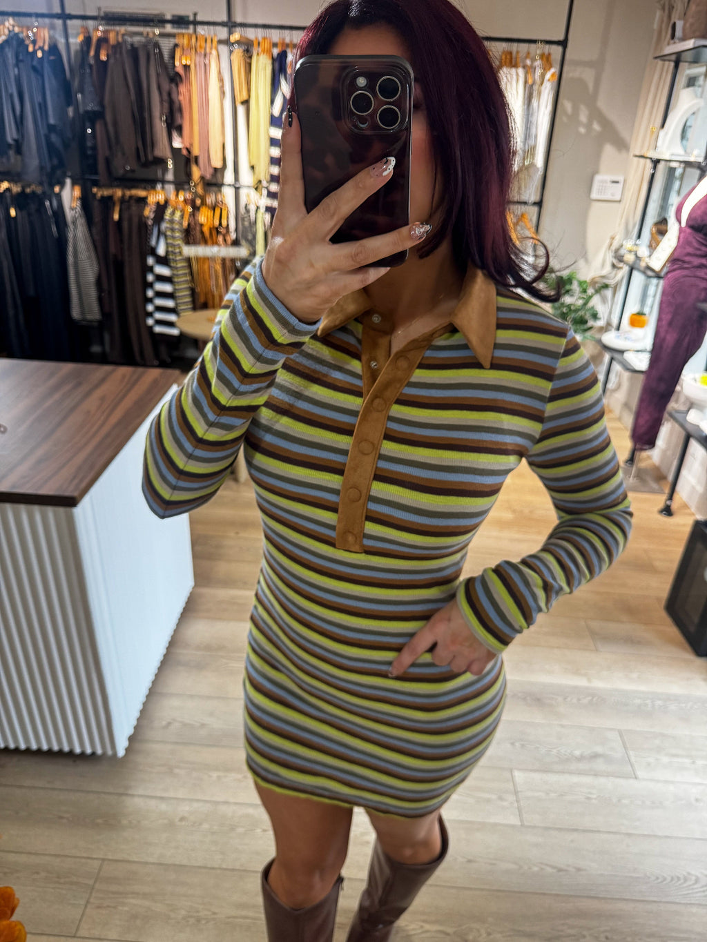 70’s Energy Mini Dress