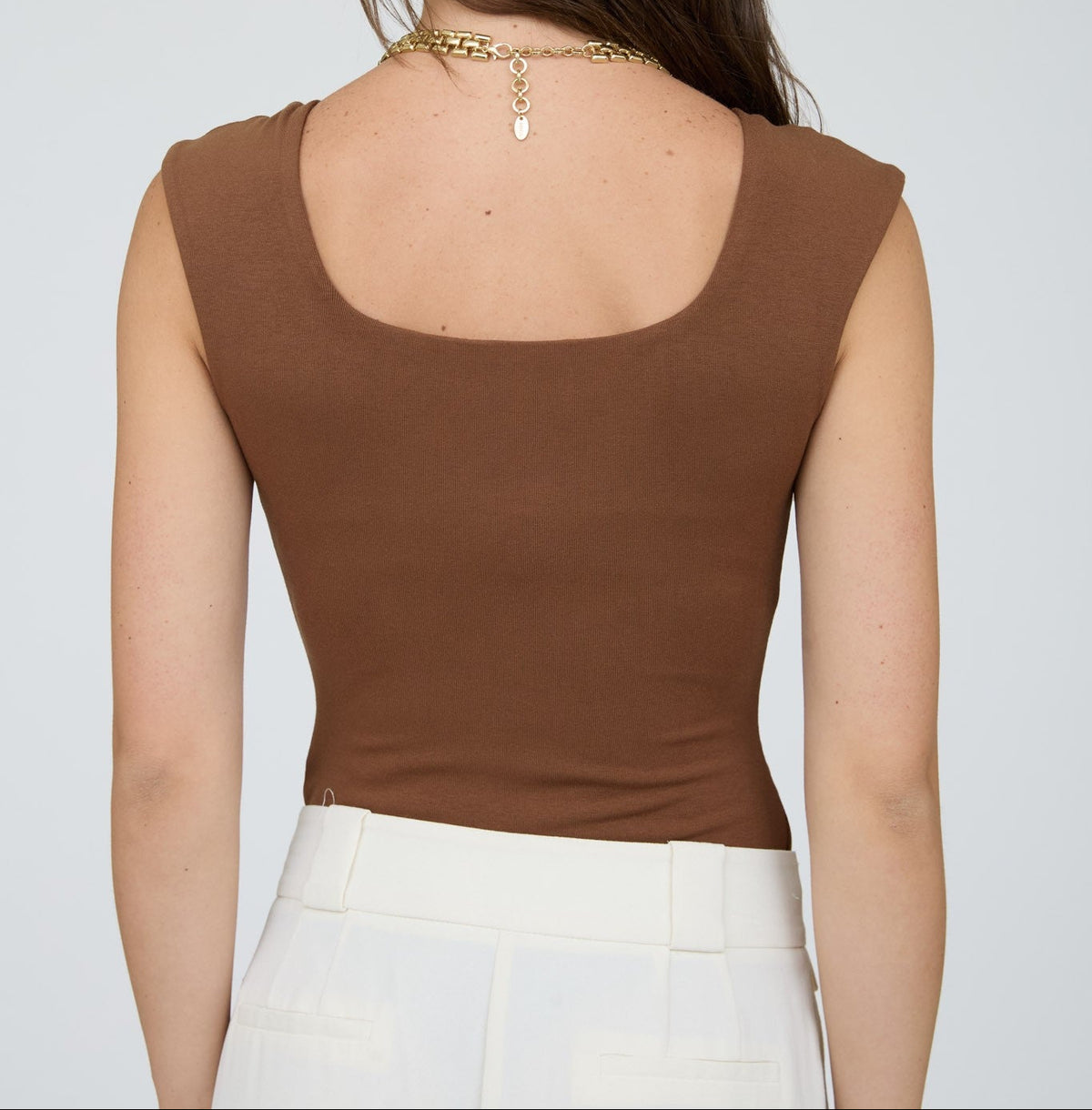 Essential Bodysuit- Brown