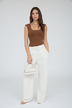 Essential Bodysuit- Brown