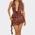 Halter Mini Dress