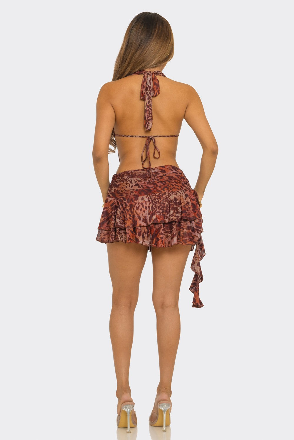 Halter Mini Dress