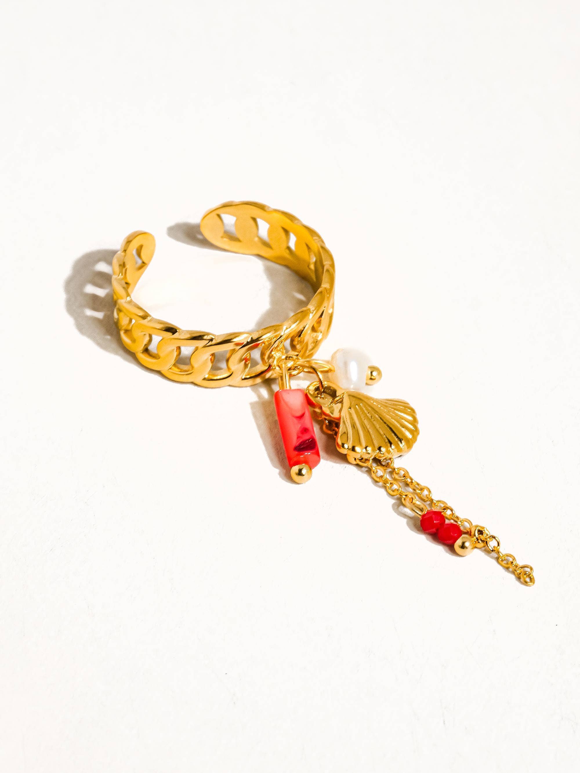 Rade Dangle Chain Ring