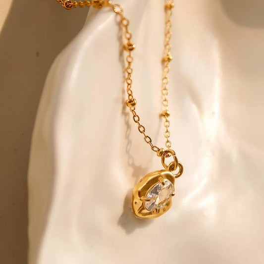Petite Cz Necklace