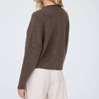 Cider Season Cardigan- Dark Brown
