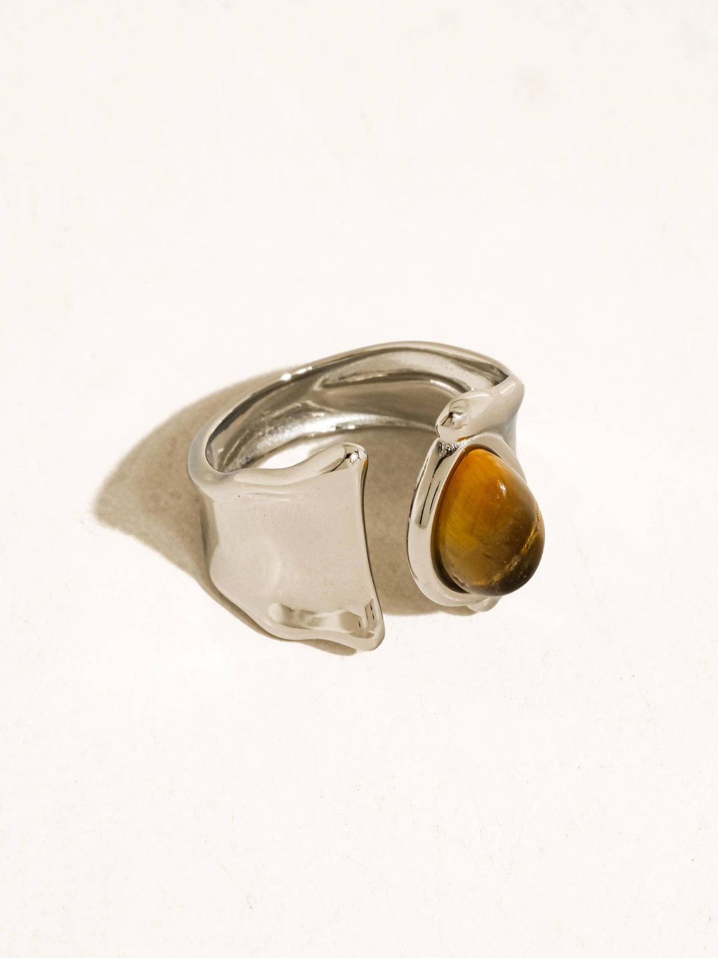 Jaspe Tiger Eye  Ring
